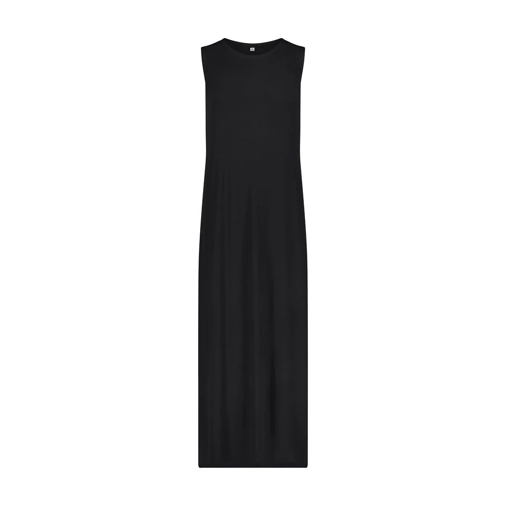 Ribbed Jumper- Black - Image 7